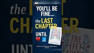 You&rsquo;ll Be Fine... Until the Last Chapter 💔📘 #booktubetbr #bookreview #books  #booktok #shorts