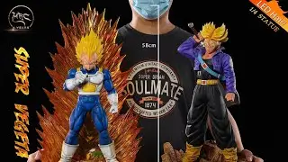 MRC Super Vegeta 1/4 Prototype Statue Unboxing/Review