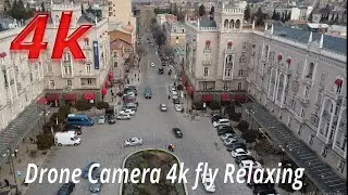 4k By Drone Camera 4k fly Relaxing Downtown Tbilisi Georgia