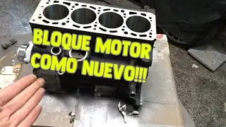 Pintando el bloque motor !!
