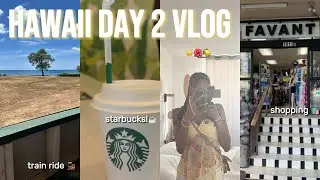 IT'S SO BEAUTIFUL HERE!! 🤩 🤩 | hawaii day 2 🚂⛰️🌊