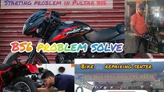 PULSAR BS6 STARTING PROBLEM SOLVE IN THIS VIDEO ||Ansh auto spare parts and service center || belwar