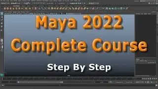 Lesson 01 Maya Interface and Viewport Operating