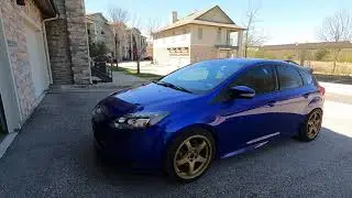 'Stage 3' Focus ST cold start + revs