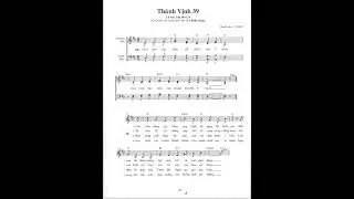 Thánh Vịnh 39 - THANH LÂM | Đáp ca lễ Chúa Nhật 2 Thường Niên B