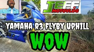 yamaha r3 flyby uphill daang katutubo aguilar pangasinan// jeffmotovlog