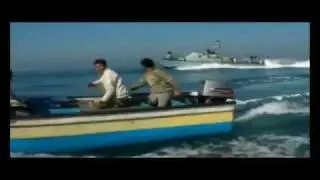 Second video of Israel's 28 December, 2011 naval attack on the Oliva off Gaza, Palestine