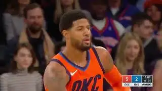 15 минут мастерства Пола Джорджа в игре на средних частотах | OKC Thunder 18-19