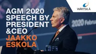 AGM 2020: CEO Review of 2019  | W&auml;rtsil&auml;