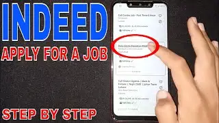✅ How To Apply For A Job On Indeed 🔴