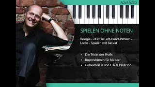 Spielen ohne Noten f&uuml;r Fortgeschrittene