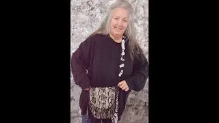 Tutorial How to make a Boho Black lace fringe, lined, pocket Purse with Beautiful Jewerly Accents!!