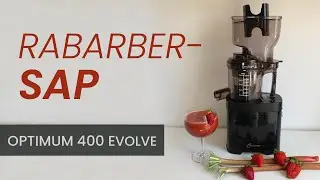 Lekker Rabarbersap | Optimum 400 Evolve | Top Koude Pers Juicer 2021