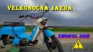Veľkonočná jazda na pionieri // prišla búrka a zmokol som