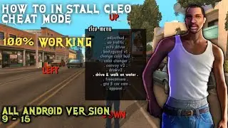 DOWNLOAD |CLEO MENU | ON ||GTA SA|| IN YOUR ALL ANDROID VERSION |9|10|11|12|13|14|15| 💯% working..