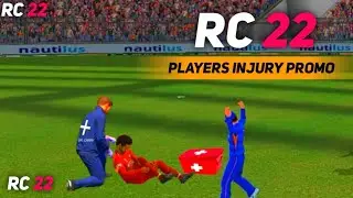 Real Cricket 22 Player Injury Feature Trailer