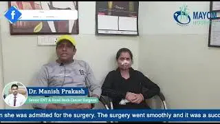 Feedback after A Victory Against Cancer  at Mayom Hospital Gurgaon by Dr. Manish Prakash