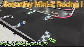 Saturday Mini-Z Racing at HobbyTown Orland Park! Mini-Z SAGA Episode 3. #racing #rc #kyosho