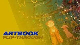 Beatrice Blue Wonder - Art Book Flip Through