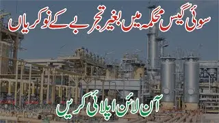 Sui Southern Gas Company Jobs 2025 How To Apply Online - Step By Step Guide - Sui Gas Department Job