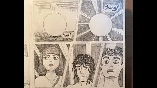 My Creative Process for Drawing and Writing Comic books- Page 10 - Caveman Bob