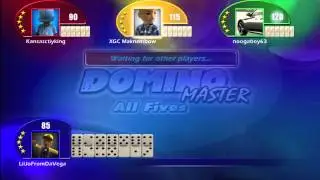 [HD] Domino Master : Xbox Live Multiplayer ( All 5's)