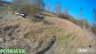 QAV250 - miniQuad - Crash Session - FPV RACiNG - CC3D Atom