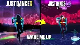 WAKE ME UP | JD2014 vs JUST DANCE VR | JUST DANCE COMPARISON