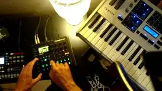 Indigo spirit (deep ambient with my Digitakt + Virus indigo)