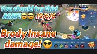 Brody Insane Damage! 😎 #oceanplays_ #brodymobilelegends #brodybestmarksman #brody #brodybestbuild