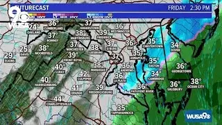 Road Conditions In The DMV Friday Morning
