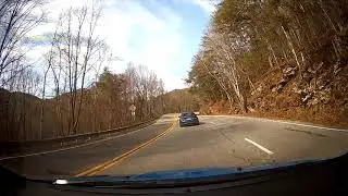 First mountain run 2021,  Focus RS chasing M2 Comp leading group 1