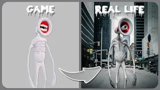 Megaphone Head In Real Life | All Eat Monster | Guess The Eater MONSTER'S VOICE