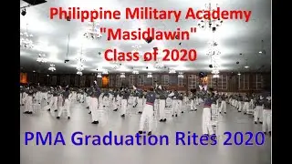 PMA Masidlawin Class of 2020 Graduation Rites