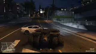 GTA V - Batman's Tumbler Mod Test - i5 7200U GTX 950M
