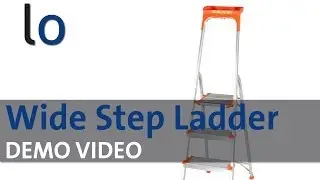 Trade Wide Tread Platform Step Ladder | Ladders-Online Demo
