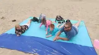 Ultra-Light Portable Waterproof Picnic Mat | Pocket Beach Blanket | Tear-Resistant Camping Mat