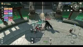 逆水寒国际服英雄舞阳老六御T指挥第一视角（azure melody傲剑逍遥)