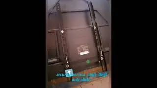 TV wall mounting(damage prevention, anti-theft and room space creation)