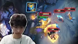 BeiFeng Sylas : Insane 1v4 Counter Gank - Engsub