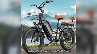 Kickwey LD20 Adult Electric Bike 1500w 32MPH 48V20ah Mountain Electric #aliexpress  #usa  #today