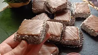 مربعات العسل 🍯 لا طابع لا مول وبأقل التكاليف 🇩🇿 وأنتم صنعتوا ألذ حلوى وبكمية كبيرة