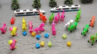 Mini cow and dogs popular cars cartoon videos indian dog animal cartoon videos super mostr car new..