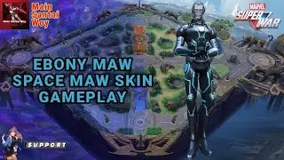 MARVEL Super War - Ebony Maw Space Maw Skin Gameplay Dapat Mm Angel Minta Ajarin Dong Puhh Sepuhh 🚯