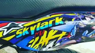 Modifikasi Verza street racing full skorlet and decal