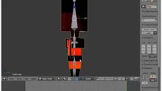Player run + idle animation (UPBGE)