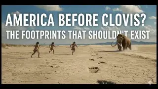 Shocking Proof! 23,000-Year-Old Footprints Reveal Humans in America Before Clovis?!