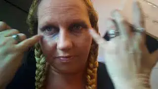 Witch Goth make-up tutorial part 1