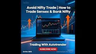 Avoid NIFTY Today! Best Trades in Sensex & Bank Nifty | Autotrender 3rd Nov 2025