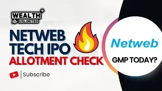 Netweb Technologies India IPO: Check Allotment Status & GMP Today🔥